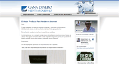 Desktop Screenshot of ganadineromientrasduermes.com